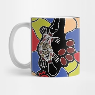 Aboriginal Art- Platypus Dreaming Mug